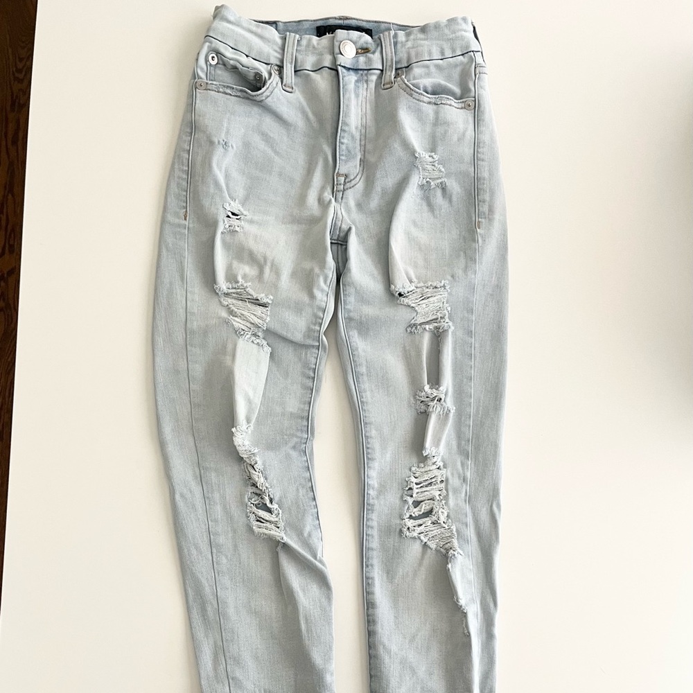 Aeropostale 00 High Rise Curvy Jegging EUC